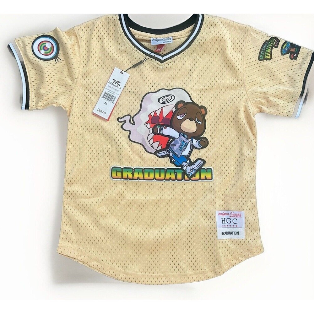 Headgear Classics  LIMITED EDITION Kanye West Graduation Jersey Size Youth Med